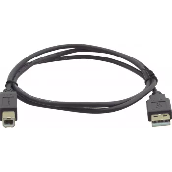 Kramer Electronics USB 2.0 kabelis A uz B 1,8 m melns 96-0215006