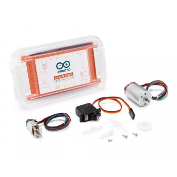 Arduino AKX00033 motors Engineering Kit R2 - 12V su suku DC motors, 6000 apgr./min, D-veida vārpsta