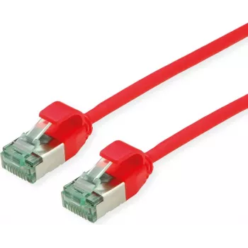 ROLINE RM U/FTP tīkla kabelis Cat.6A Class EA Slim sarkans 5m 21.45.3317