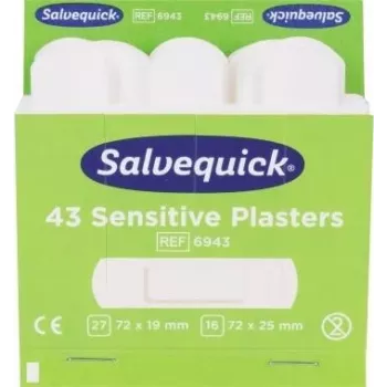 SÖHNGEN Salvequick neausta materiāla plāksteri, 43 gab., ādas krāsā, hipoalerģiski, bez lateksa 1009943