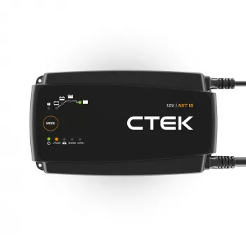 CTEK NXT 15 40-725 viedais akumulatoru lādētājs 15A 12V svina-skābes un litija akumulatoriem