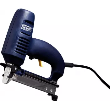 Rapid PRO R553 elektriskais skavotājs un naglotājs, zils, 230V, izmanto 53. sērijas skavas un 8. tipa naglas 10642901