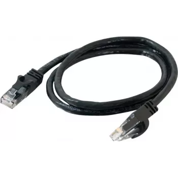 Cables2Go 0,5 m Cat6 UTP Ethernet tīkla kabelis, melns, ar aizsargātiem RJ45, PVC apvalks 83405