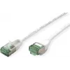 ROLINE RM U/FTP Cat.6A/Class EA Slim Patch Cable, balts, 0,15 m 21.45.3360