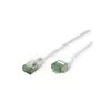 ROLINE RM U/FTP Cat.6A/Class EA Slim Patch Cable, balts, 0,15 m 21.45.3360