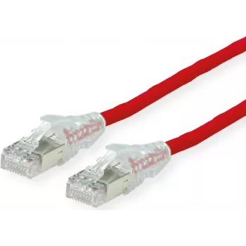 Dätwyler Cat6a S/FTP tīkla kabelis RJ-45 uz RJ-45, 20 m, sarkans, LSZH, Snagless 21.05.0621