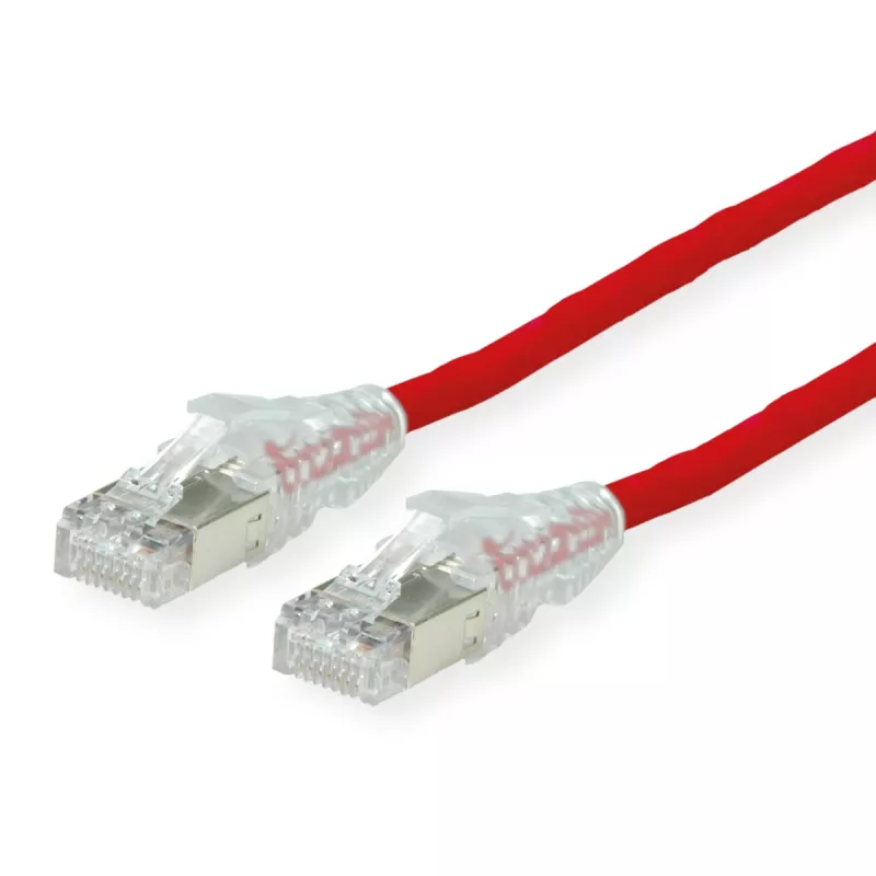 Dätwyler Cat6a S/FTP tīkla kabelis RJ-45 uz RJ-45, 20 m, sarkans, LSZH, Snagless 21.05.0621