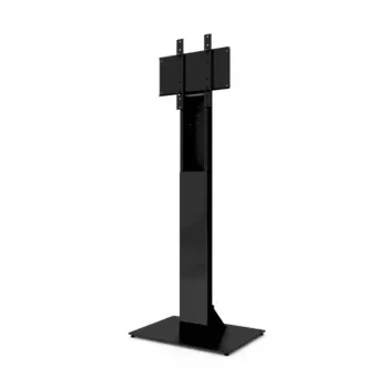 HI-ND MOUNTS HI-ND Floorstand Glass Universal 49-65 collu LCD displeja grīdas statīvs - melns (RAL 9005) FS0000-5001-02