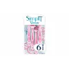 Gillette Simply Venus 3 vienreizlietojamās skuvekļi sievietēm, 3 asmeņi, MoistureRich josla, 6 gab.