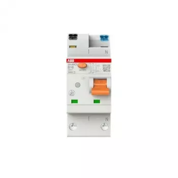 ABB loka bojājumu aizsardzības ierīce ar iebūvētu automātisko slēdzi SX-ARC1-B16, 16 A, 1P+N, 6 kA, B raksturlīkne, 2 moduļi 2CSA255908R9165