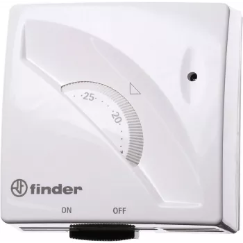 Finder 1T.01.1 virsapmetuma telpas termostats 7 līdz 30 °C (1T011)