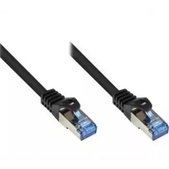 ESTARS Dätwyler Uninet 7702 FRNC Cat 6A S/STP komutācijas kabelis ar Hirose TM31 RJ45, melns, 1,5 m (ES1.7.0150BK)