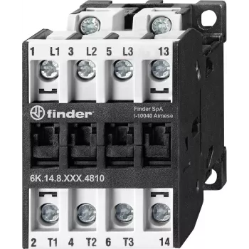 Finder 6K.14.8.230.4810 modulārais kontaktors 4NO 25A 230V AC DIN sliedei