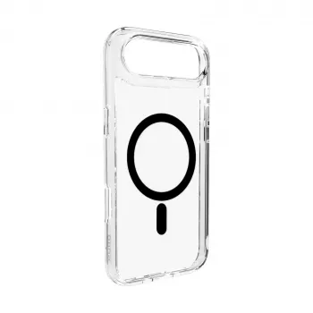 PURO LITEM Apple iPhone 17 Air aizsargapvalks, melns un caurspīdīgs PUIPC1766LITEMBLK