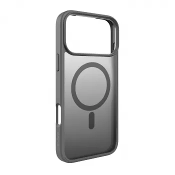 PURO aizmugures vāciņš Apple iPhone 17 Pro Max, pelēks TPU, saderīgs ar MagSafe