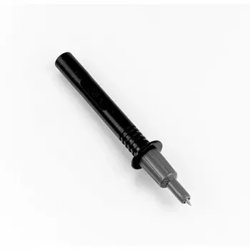 HT Instruments 404-IECN 4 mm banāna kontaktdakšas uz ligzdu drošības adapters, CAT III 1000V / CAT IV 600V, 32A, melns 1003020