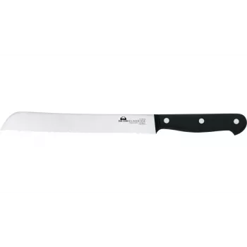 DUE CIGNI 2C 761/20 maizes nazis ar zobainu asmeni 26 cm, X50CrMoV15 tērauds, melns POM rokturis