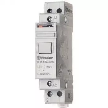 Finder Impulsrelejs 16A 250V 1NO 24V AC DIN sliedei 20.21.8.024.4000