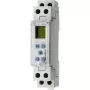 FINDER 127100240000 digitālais programmējamais laika slēdzis, 1 pārslēgšanas kontakts 16A, 24V AC/DC, DIN sliedei