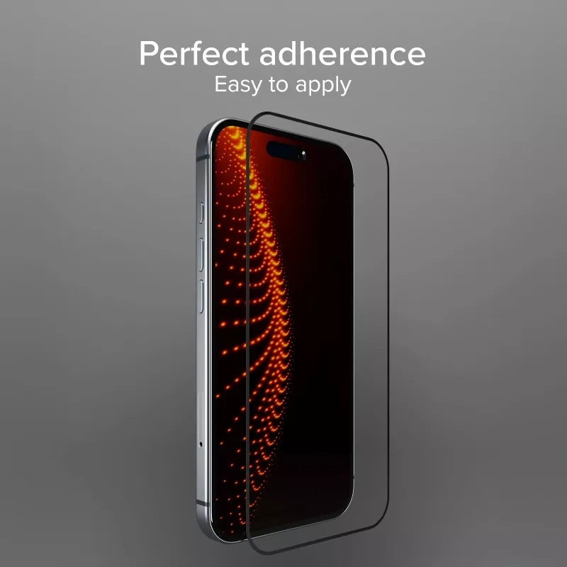 SBS Mobile rūdītā stikla ekrāna aizsargplēve Apple iPhone 16 / iPhone 15 / iPhone 15 Pro - 9H cietība, pret skrāpējumiem, oleofobais pārklājums, bez gaisa burbuļiem, 1 gab. TED3OSCRGLIP1661
