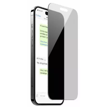 SBS Mobile Privacy rūdītā stikla ekrāna aizsargplēve iPhone 15 un iPhone 16 ar sānu skata aizsardzību PUSDGPRIPHONE1661