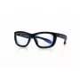 SHADEZ Blue Light Black Teeny bērnu zilo gaismu bloķējošas brilles, 3-7 gadi