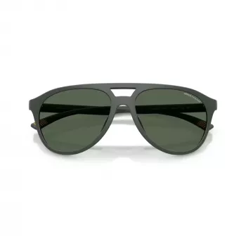 Armani Exchange AX4156SU 83777 vīriešu saulesbrilles matēti melnas/tumši pelēkas 59mm