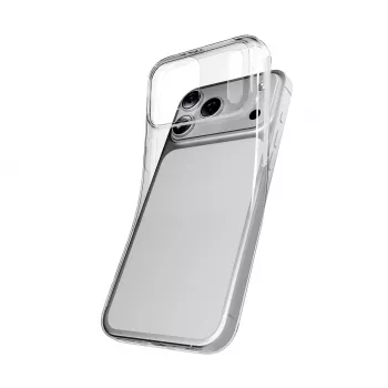 PURO Nude 0.3 vāciņš Apple iPhone 17 Pro Max, caurspīdīgs TPU, īpaši plāns
