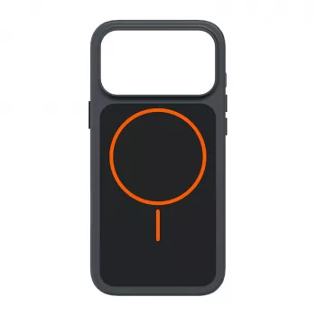 SBS D3O Core vāciņš iPhone 18 Pro / 17 Pro, MagSafe savietojams, melns-oranžs