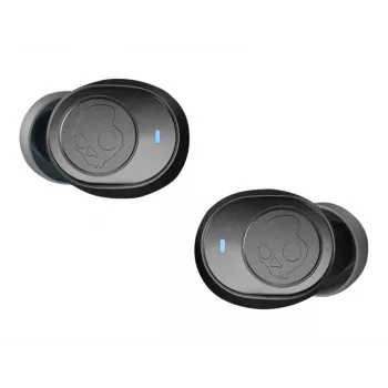 Skullcandy Jib True bezvadu austiņas ar mikrofonu, Bluetooth 5.0, pasīvā trokšņu izolācija, True Black (S2JTW-N740)