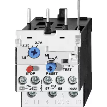 Motor protection relay 690 V AC 1 NO + 1 NC DIN sliedes Finder 6K.T1.0.000.1827