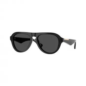 Burberry vīriešu saulesbrilles BE4437U kvadrātveida, Havana/Tumši pelēkas, 55mm BE4437U411287