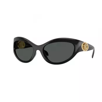 Versace VE4485-GB1-87 sieviešu saulesbrilles melnas/pelēkas 59mm