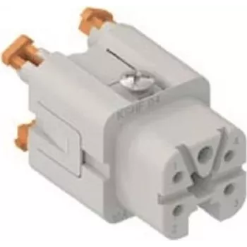 ILME CKSHF04 ligzdas ieliktnis 4P+PE sudraba SQUICH 10A 400V izmērs 21.21