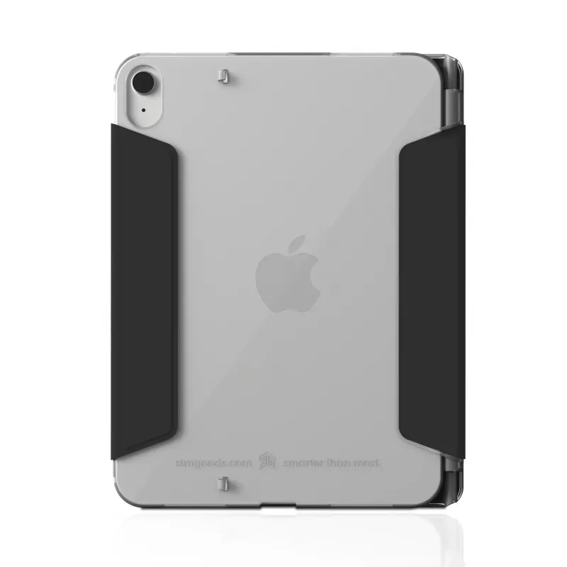 STM Studio aizsargvāciņš Apple iPad 10,9 (2022) / iPad 11 (2025), melns