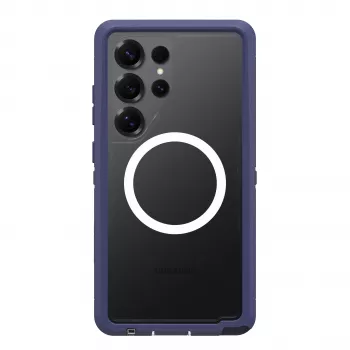 OTTERBOX Defender XT Clear MagSafe apvalks Samsung Galaxy S25 Ultra - Violet (Thistle Purple) 77-97585