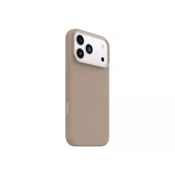 OtterBox Symmetry Series aizmugures vāciņš Apple iPhone 17 Pro Max - MagSafe savietojams - kaktusa āda, magnēts, poliuretāns - Gray Comfort (bēšs) 77-99073