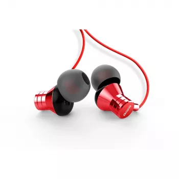 AIWA ESTM-50USB-C/RD austiņas ar mikrofonu, USB, sarkanas