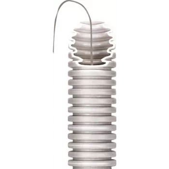 GEWISS DX20120R ICTA 3422 Elastīga gofrēta caurule, 20mm, pelēka, 100m, ar stiepļu vadīklu