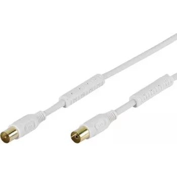 Vivanco SAT antenas savienojuma kabelis 3 m, balts VVAN30FEDBGW