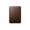 NOMAD Leather Mag Wallet - MagSafe un Apple Find My saderīgs ādas maks (brūns)