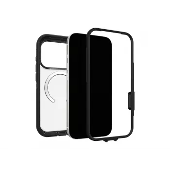 OtterBox Defender Series XT Clear Camera Control vāciņš Apple iPhone 17 Pro - caurspīdīgs/melns 77-98518