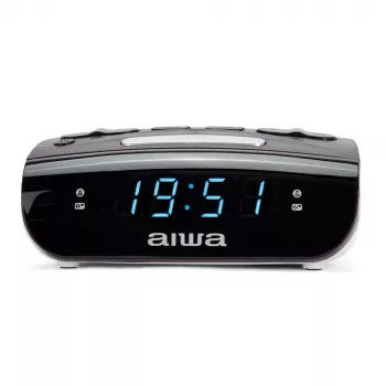 Aiwa CR-15 digitālais radio modinātājpulkstenis, melns