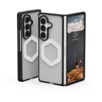 UAG Urban Armor Gear Mouve vāks ar magnētisko moduli Samsung Galaxy Z Fold8 Ultra - Ice (caurspīdīgs)/melns 214560114343