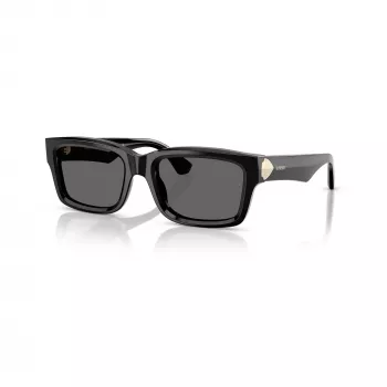 Burberry BE4443-300187 sieviešu saulesbrilles, melns rāmis, pelēkas lēcas, 55/20/145 mm