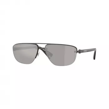 Burberry BE3164-13166G vīriešu pilotstila saulesbrilles, melns rāmis, pelēkas gradienta lēcas, 62mm