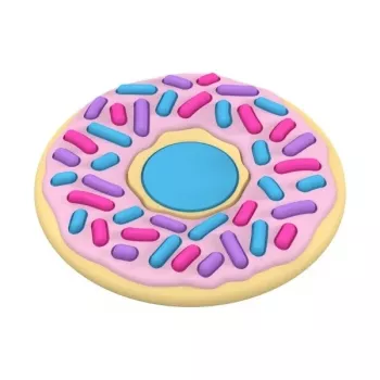 PopSockets PopGrip Standard - Donut dizains, maināms tālruņa satvērējs un statīvs
