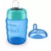 Philips AVENT Easy Sip mācību krūzīte, 9M+, 260 ml, silikona snīpis, zila