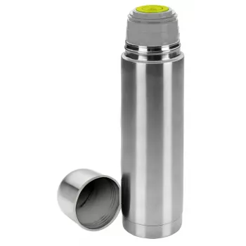 IBILI nerūsējošā tērauda vakuuma termoss, 1000 ml, matēts sudrabs