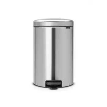 Brabantia NewIcon 20L pedāļa atkritumu tvertne, matēts tērauds